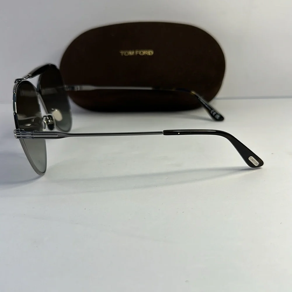 New Authentic TOM FORD Holden FT0818/S 08G aviator mirror lenses Sunglasses
